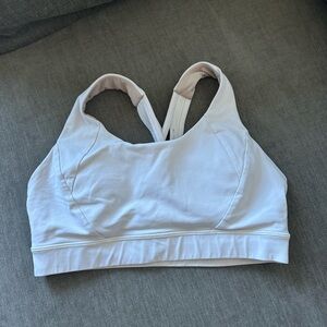 Lululemon White Sports Bra
